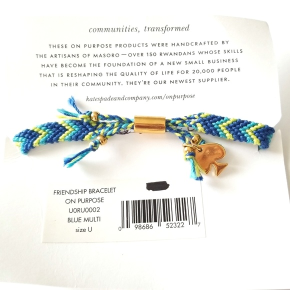 Kate Spade On Purpose Friendship Bracelet - Picture 3 of 4
